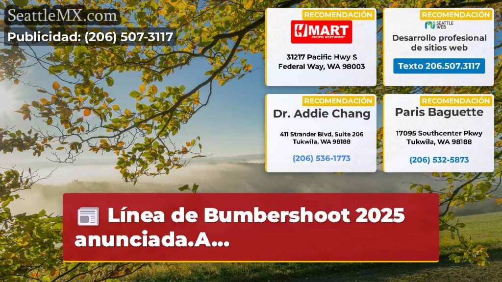 Línea de Bumbershoot 2025 anunciada.A...