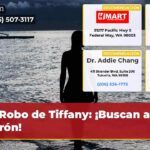 Robo de Tiffany ¡Buscan al ladrón!