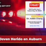 Joven Herido en Auburn