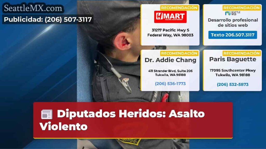 Diputados Heridos: Asalto Violento