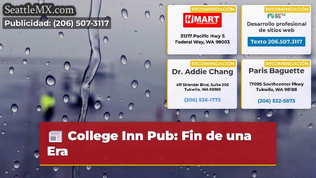 College Inn Pub: Fin de una Era