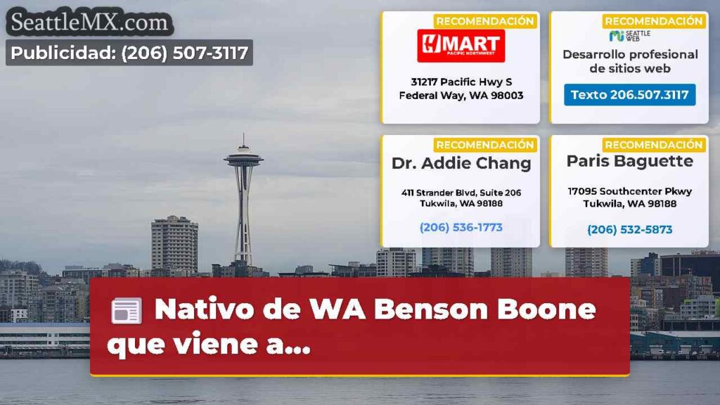 Nativo de WA Benson Boone que viene a...