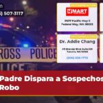 Padre Dispara a Sospechoso en Robo