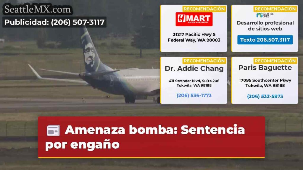 Amenaza bomba: Sentencia por engaño
