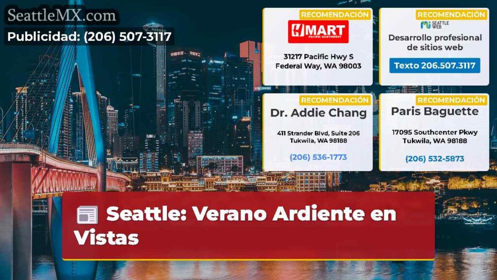 Seattle: Verano Ardiente en Vistas