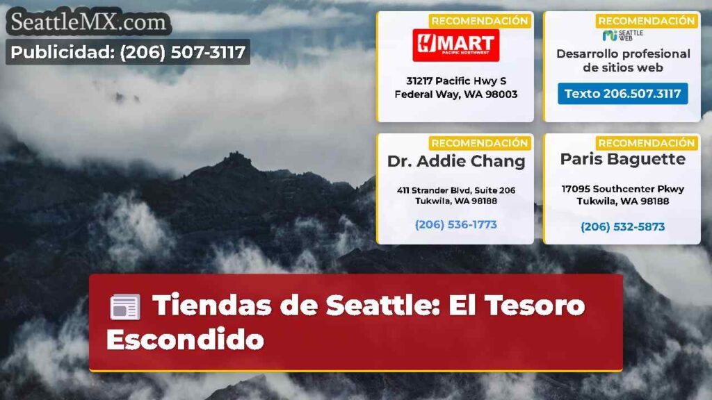 Tiendas de Seattle: El Tesoro Escondido