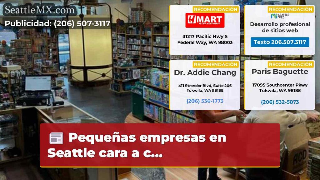 Pequeñas empresas en Seattle cara a c...