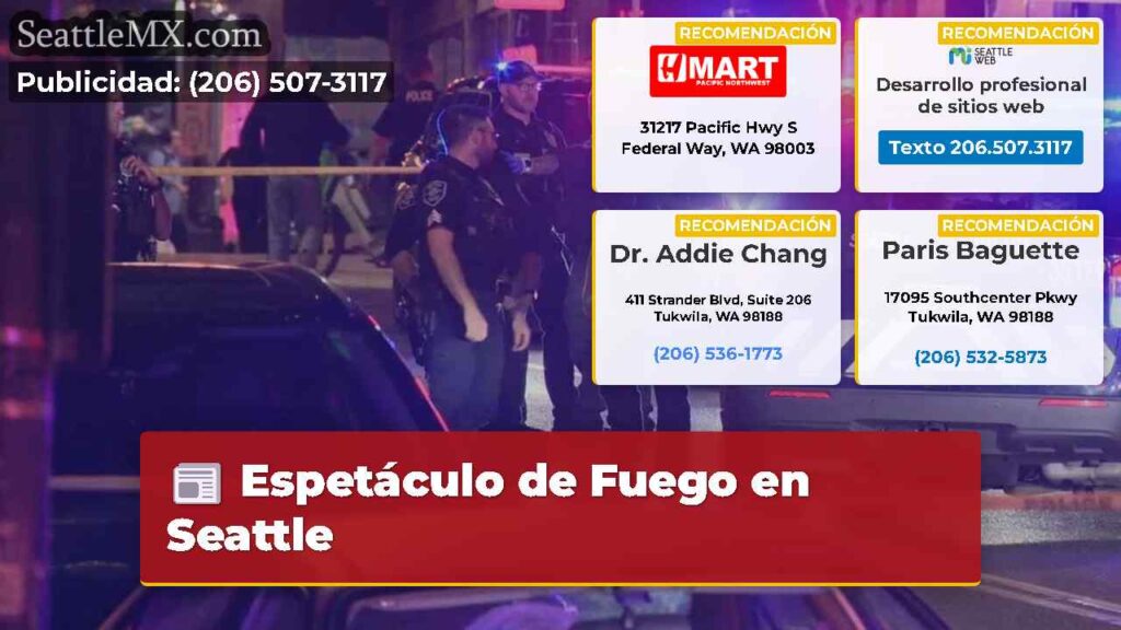 Espetáculo de Fuego en Seattle