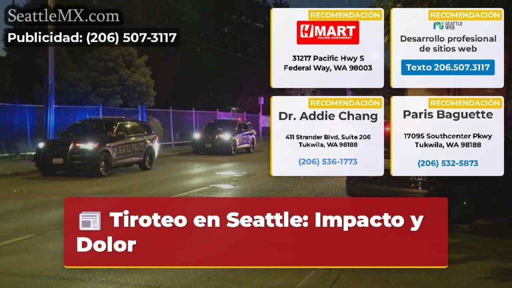 Tiroteo en Seattle: Impacto y Dolor