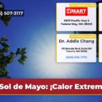 Sol de Mayo ¡Calor Extremo!