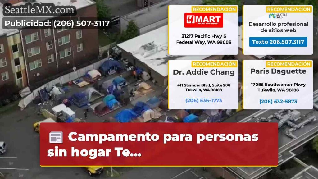 Campamento para personas sin hogar Te...