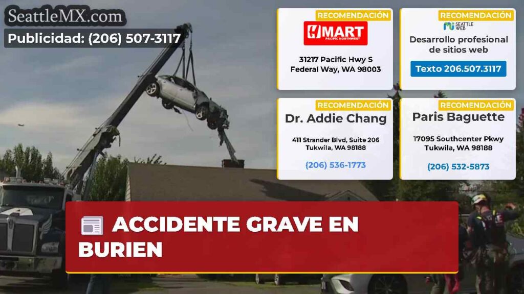 ACCIDENTE GRAVE EN BURIEN