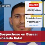 Sospechoso en Busca Apuñalada Fatal