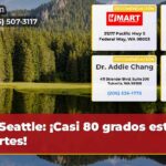 Seattle ¡Casi 80 grados este martes!