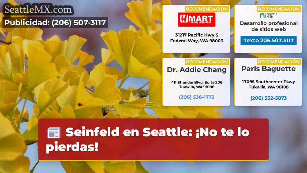 Seinfeld en Seattle: ¡No te lo pierdas!