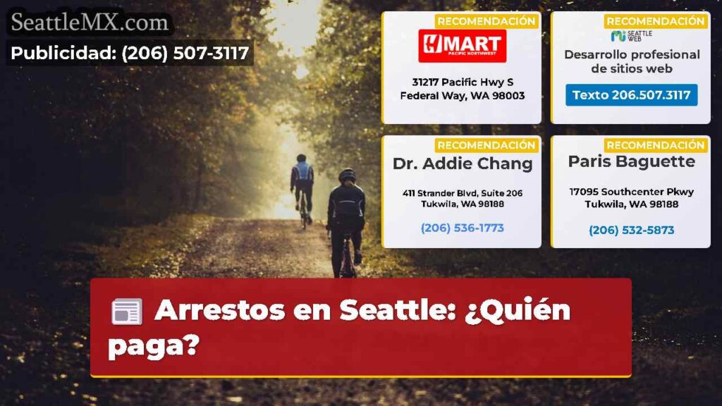 Arrestos en Seattle: ¿Quién paga?