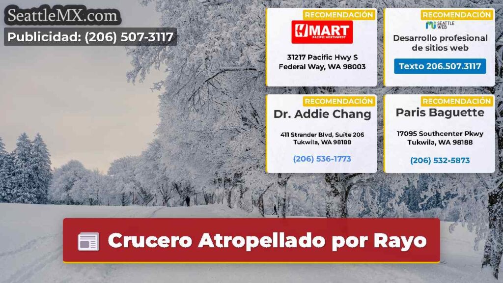 Crucero Atropellado por Rayo