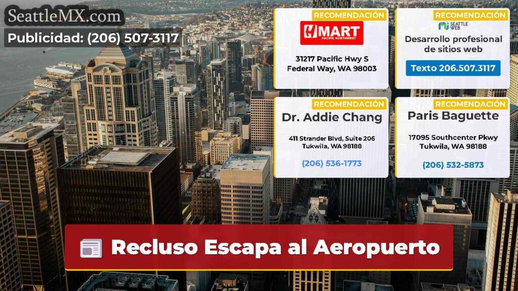 Recluso Escapa al Aeropuerto