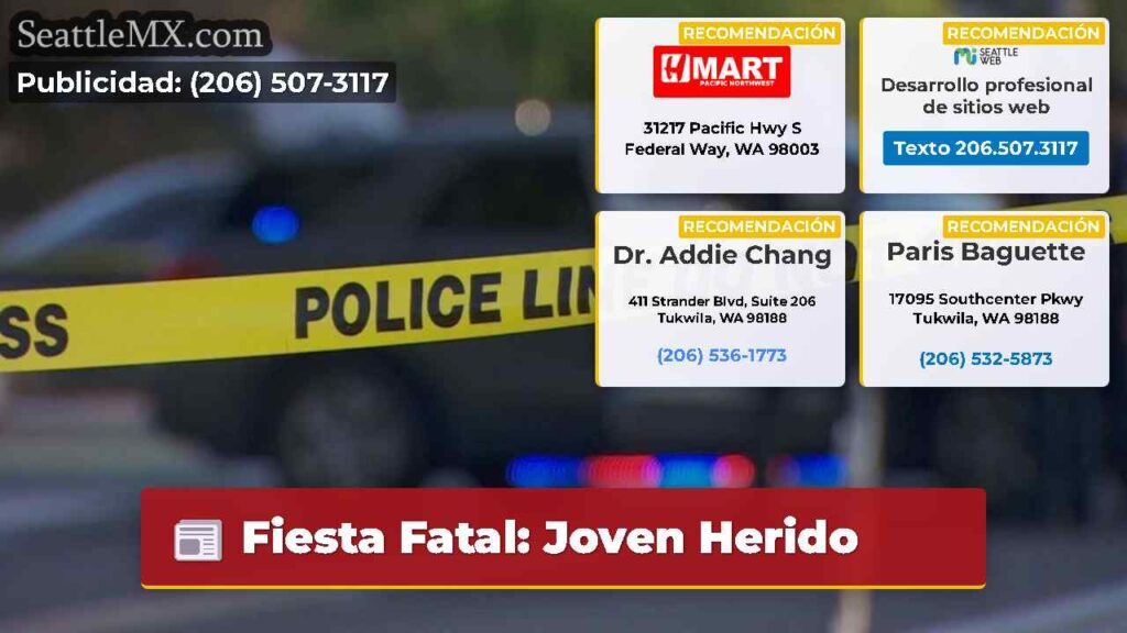 Fiesta Fatal: Joven Herido