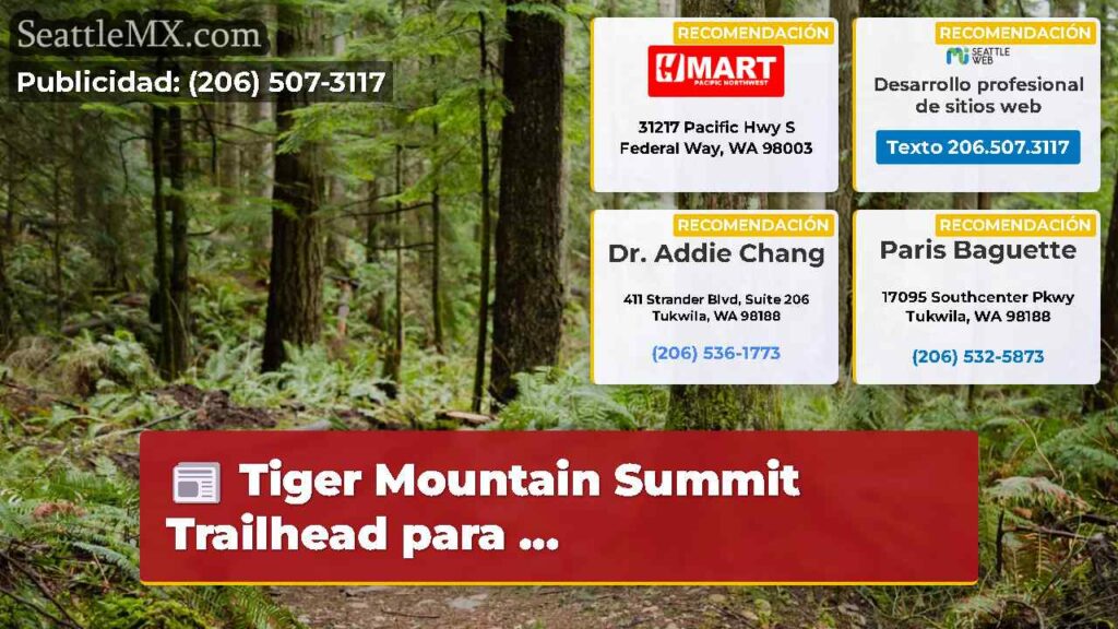 Tiger Mountain Summit Trailhead para ...