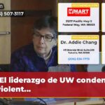 El liderazgo de UW condena la violent…