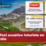 Taxi acuático futurista en Seattle