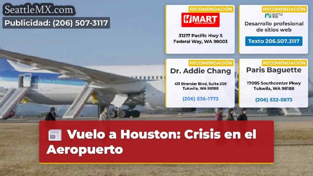 Vuelo a Houston: Crisis en el Aeropuerto
