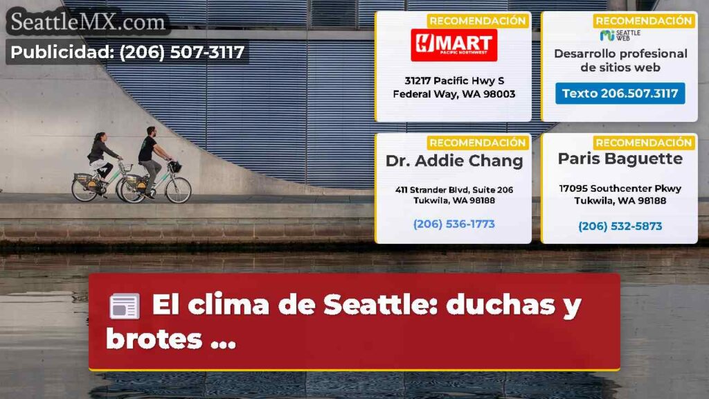 El clima de Seattle: duchas y brotes ...
