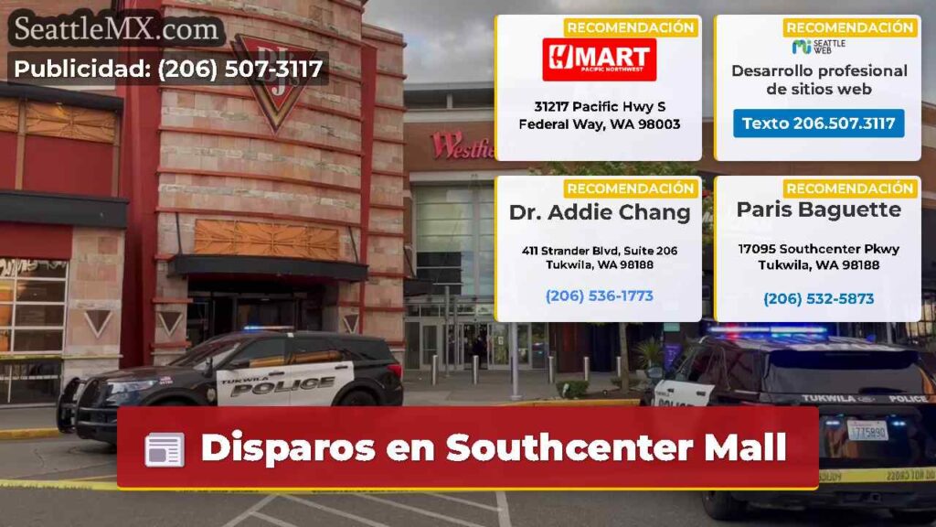 Disparos en Southcenter Mall