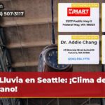 Lluvia en Seattle ¡Clima de Verano!