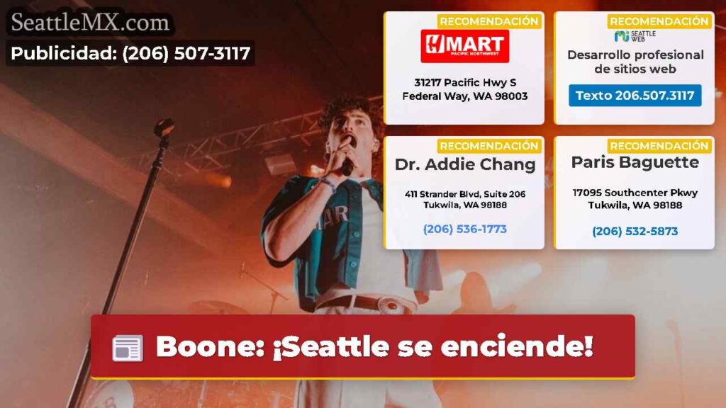 Boone: ¡Seattle se enciende!