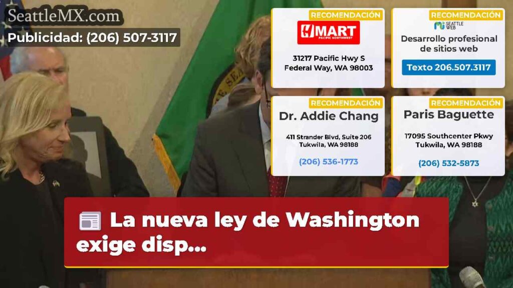 La nueva ley de Washington exige disp...