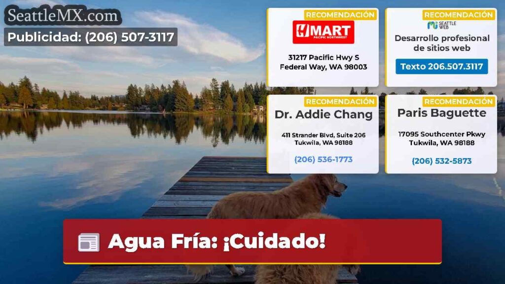 Agua Fría: ¡Cuidado!