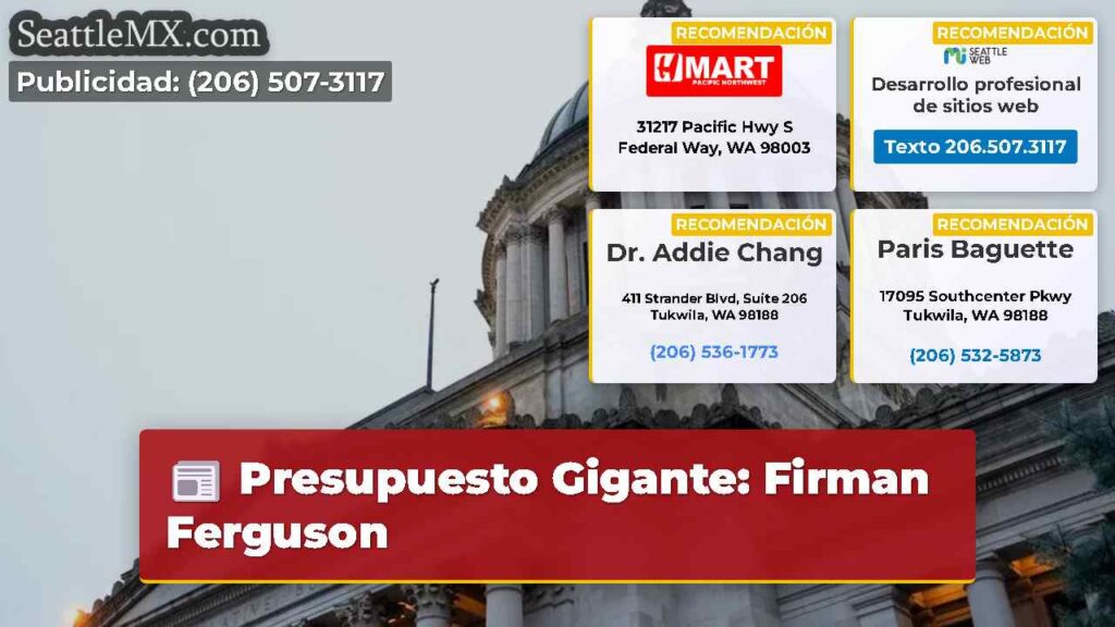 Presupuesto Gigante: Firman Ferguson