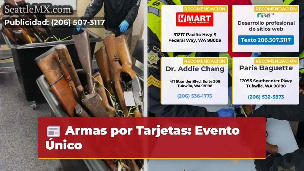 Armas por Tarjetas: Evento Único