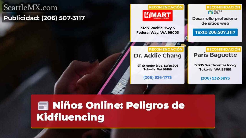 Niños Online: Peligros de Kidfluencing