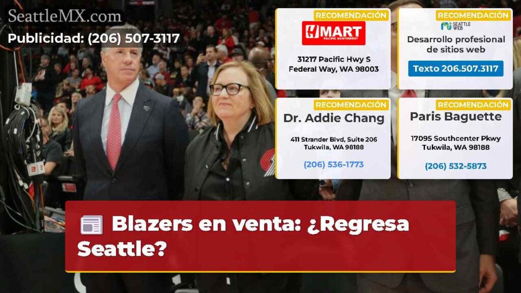 Blazers en venta: ¿Regresa Seattle?