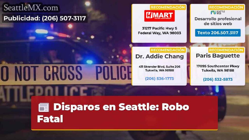 Disparos en Seattle: Robo Fatal