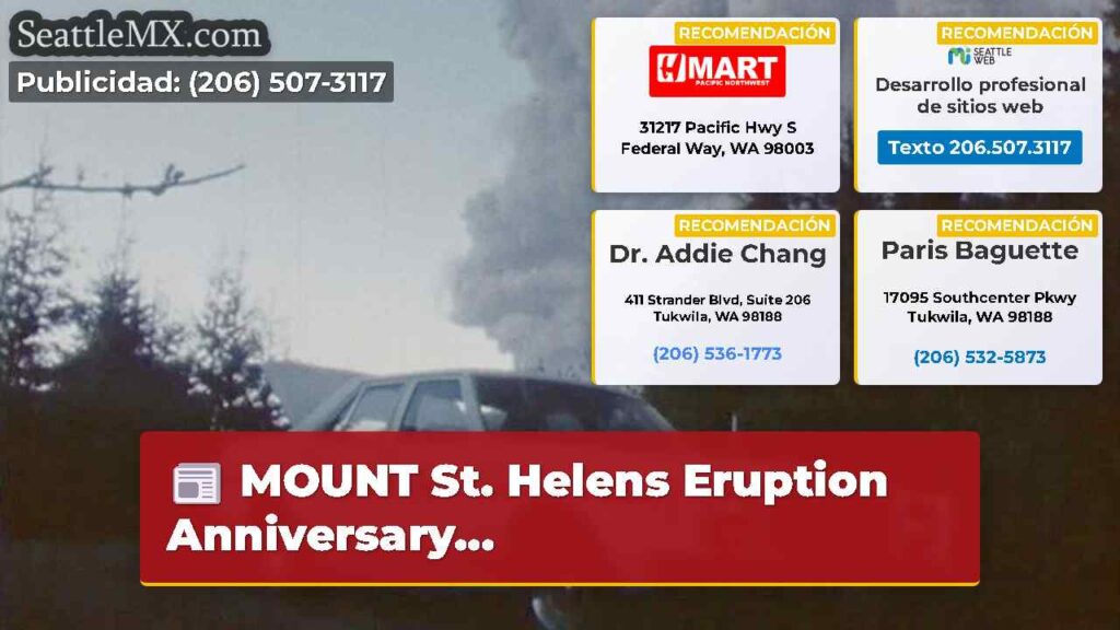 MOUNT St. Helens Eruption Anniversary...