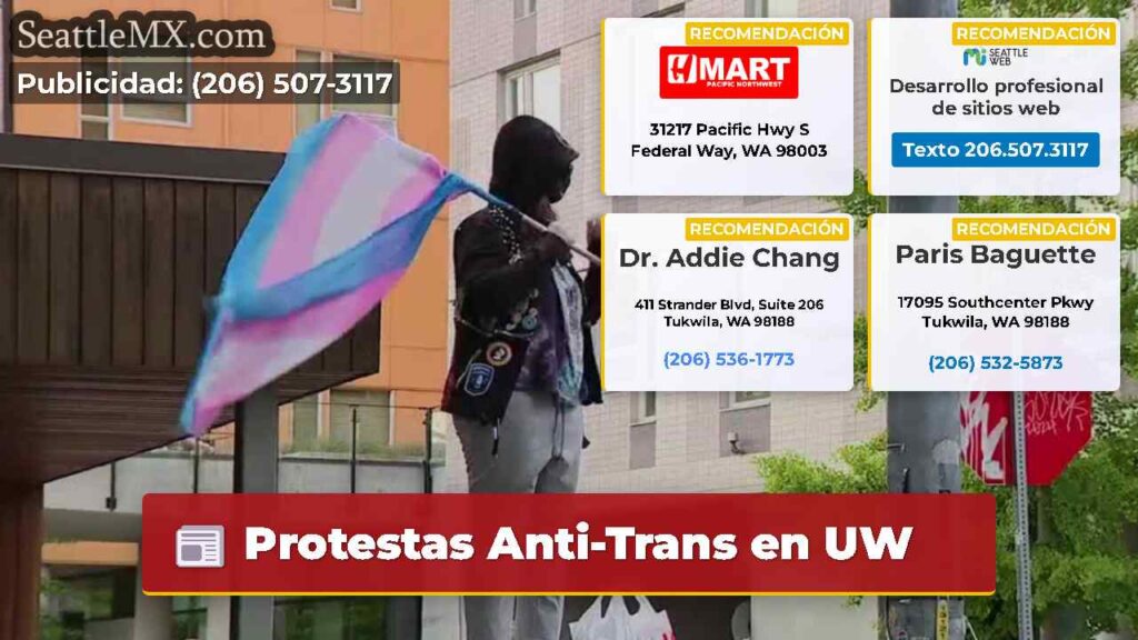Protestas Anti-Trans en UW