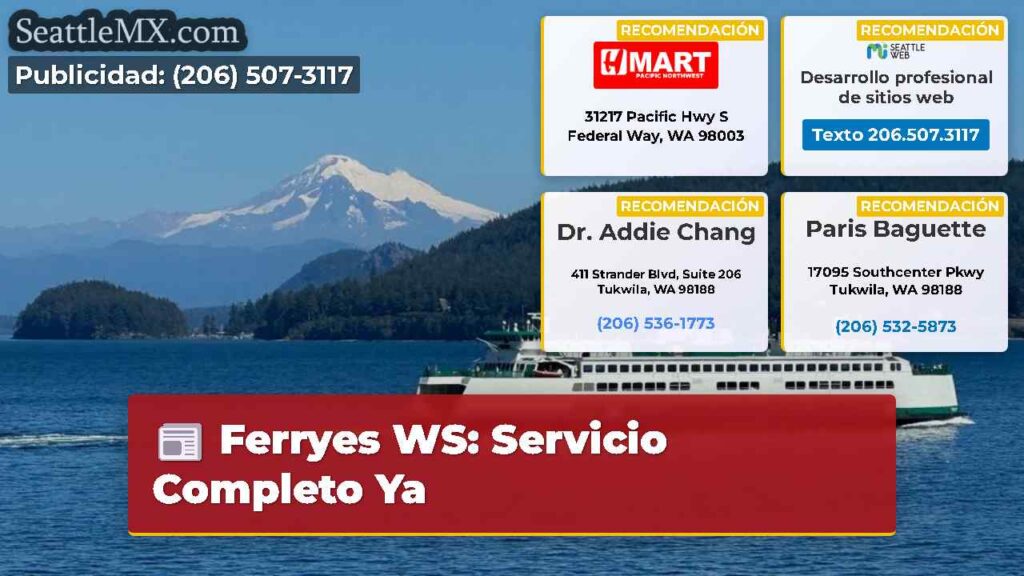 Ferryes WS: Servicio Completo Ya