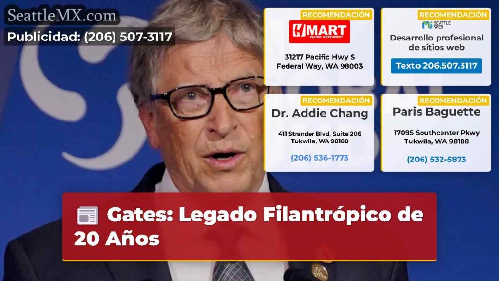 Gates: Legado Filantrópico de 20 Años