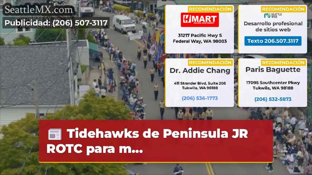 Tidehawks de Peninsula JR ROTC para m...