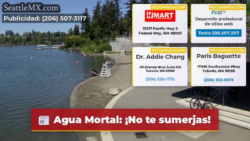 Agua Mortal: ¡No te sumerjas!