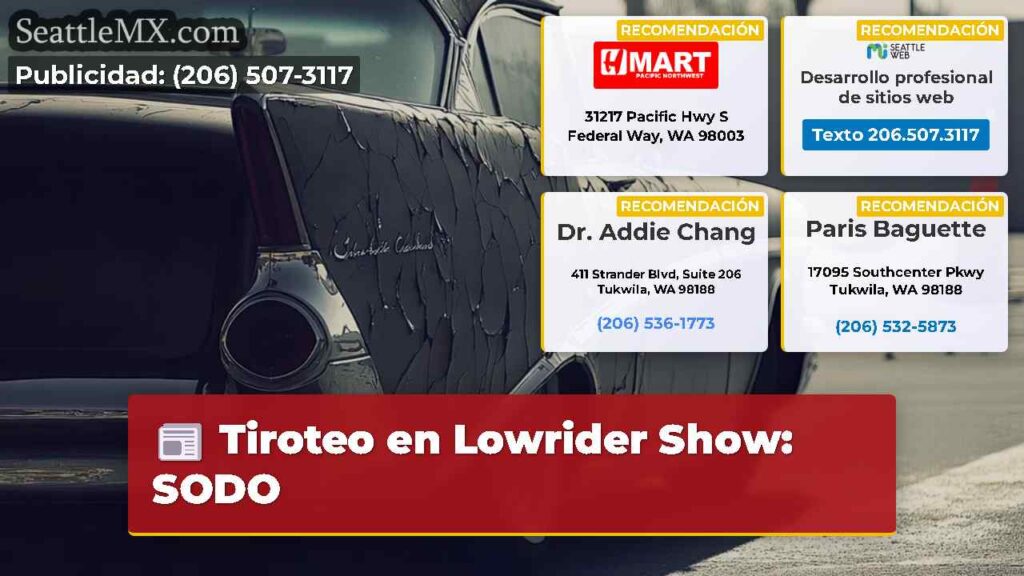 Tiroteo en Lowrider Show: SODO