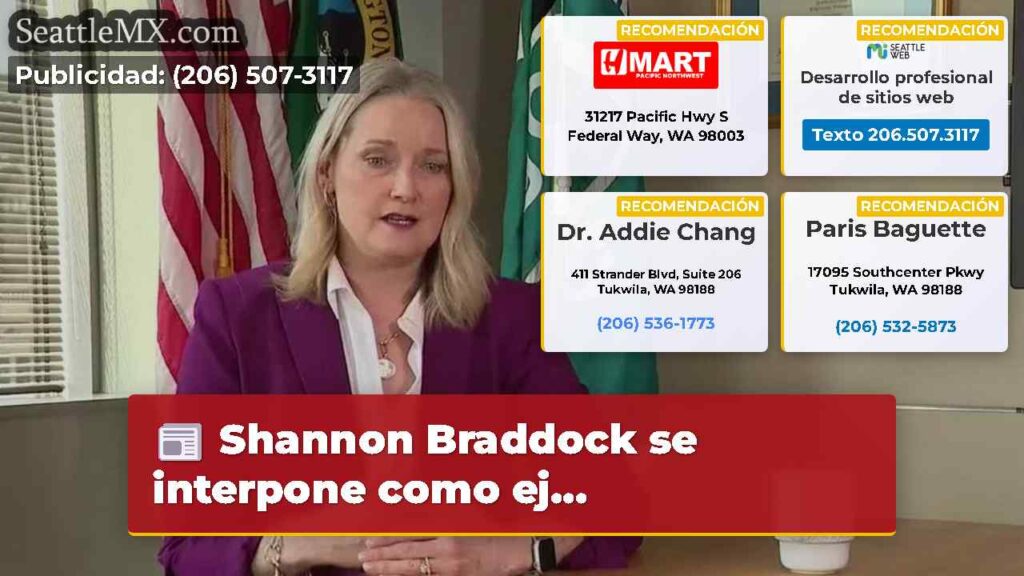 Shannon Braddock se interpone como ej...