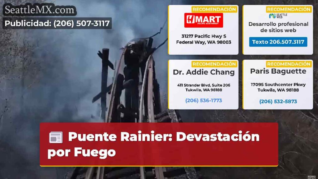 Puente Rainier: Devastación por Fuego