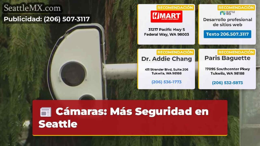 Cámaras: Más Seguridad en Seattle