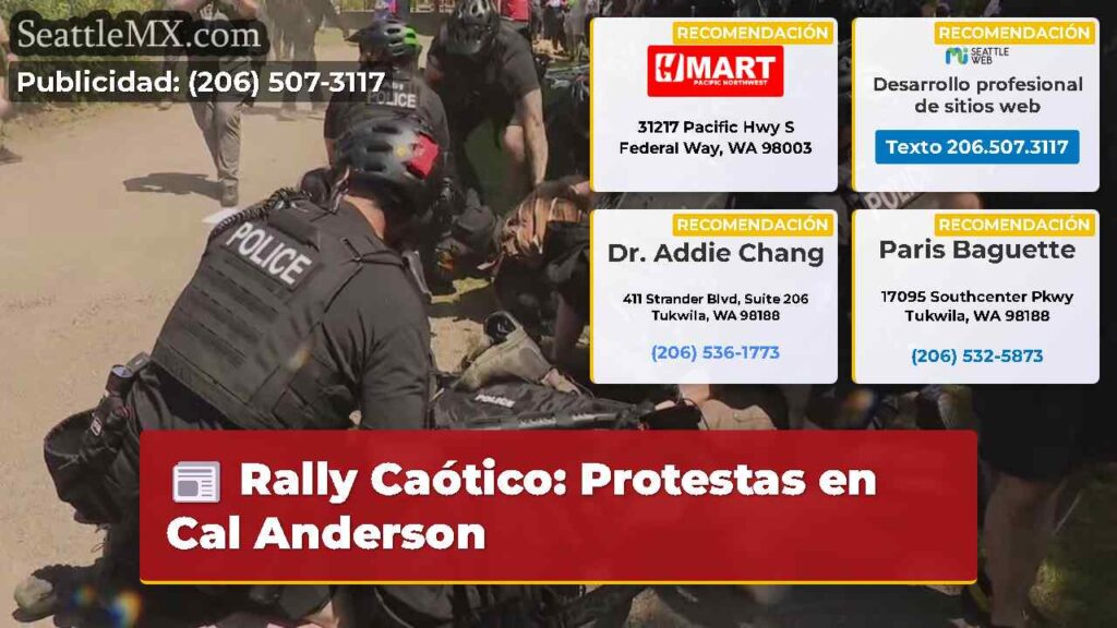 Rally Caótico: Protestas en Cal Anderson