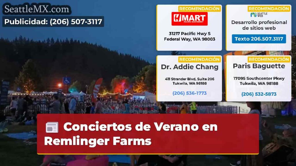 Conciertos de Verano en Remlinger Farms
